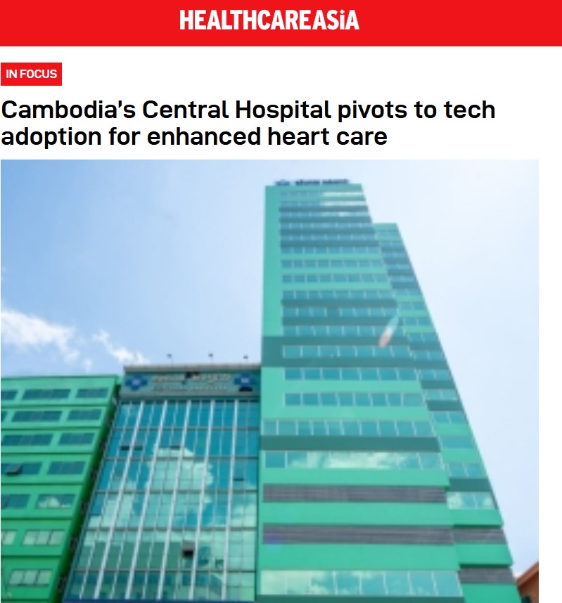 Central Hospital                                                 Featured at HealthCare Asia                                                        “Enhances Heart Care with Advanced Technology”